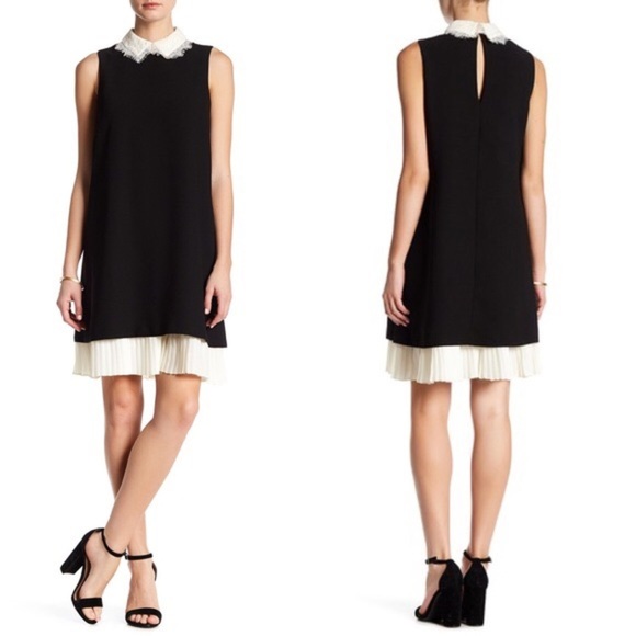 Nanette Lepore Lace Collar Shift Dress Size 10 - Picture 10 of 10